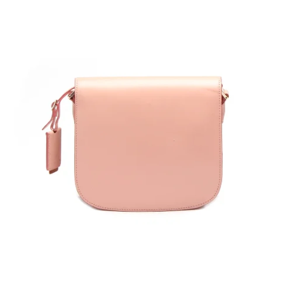 MCM Pre-owned Leather shoulder-bags Pink Dames