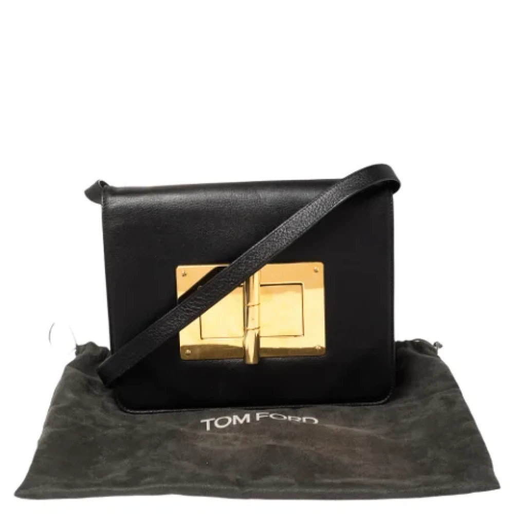 Tom Ford Pre-owned Leather shoulder-bags Black Dames