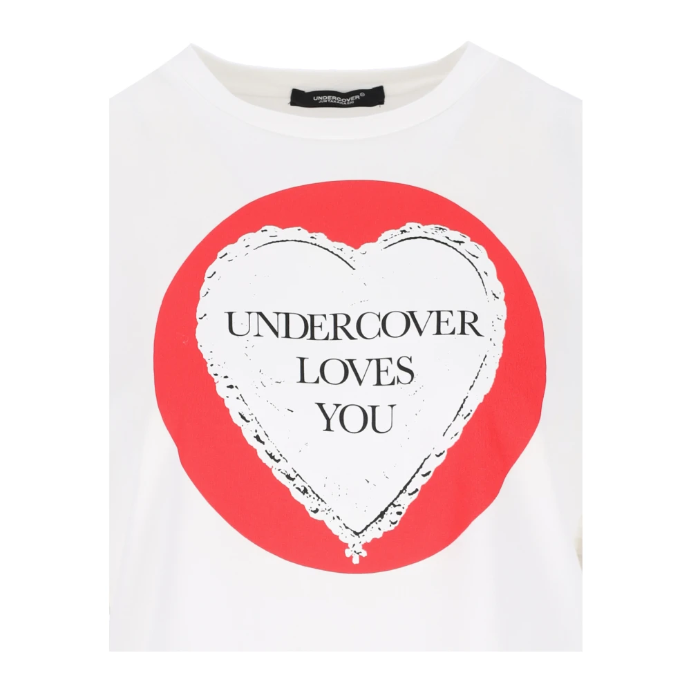Undercover Witte T-shirts en Polos White Dames