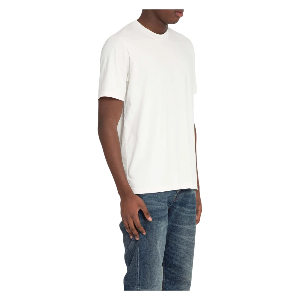 Haikure Washed Tee White Heren