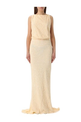 yellow-sequined-evening-dress