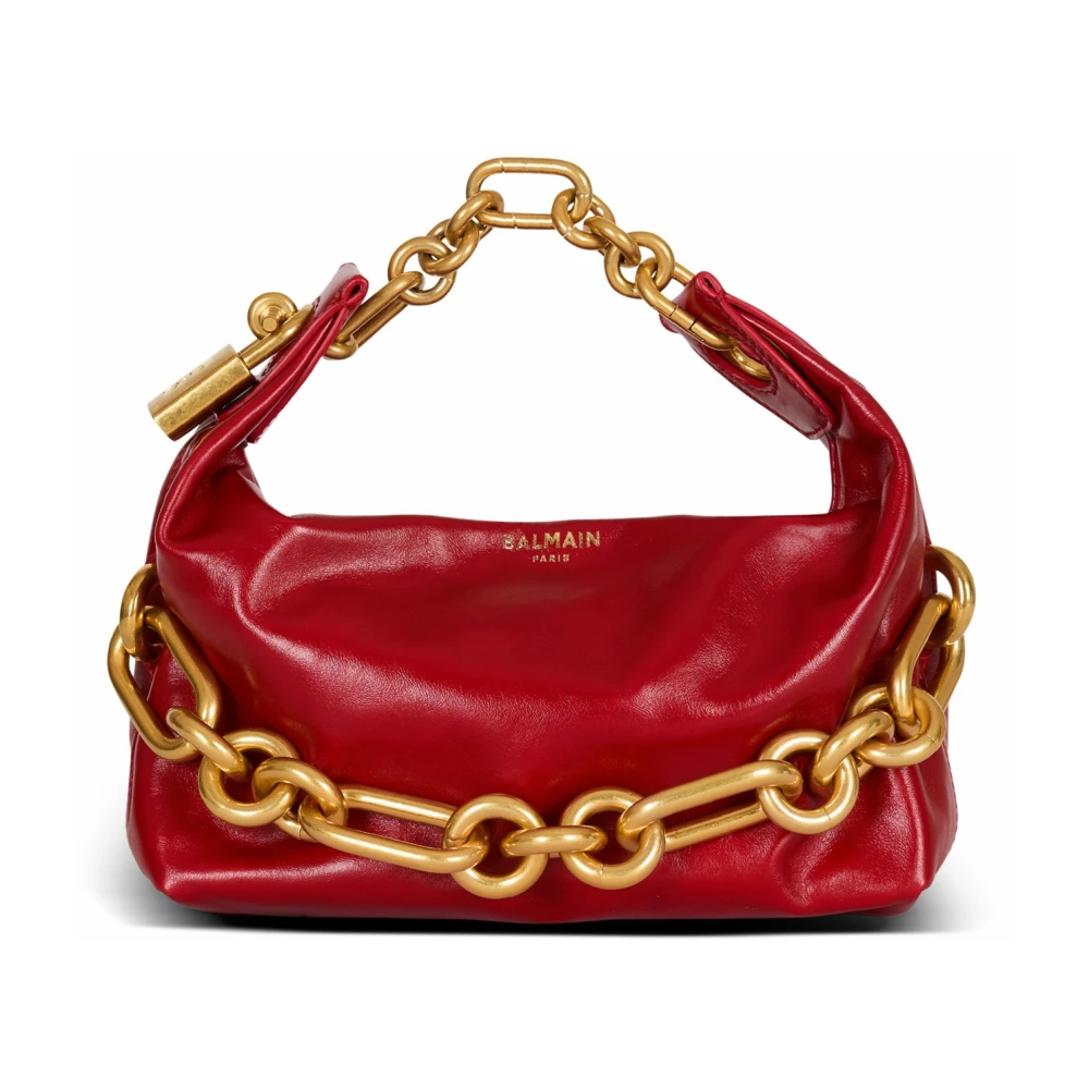 Balmain - Bags > Handbags - Red - Balmain - Modalova