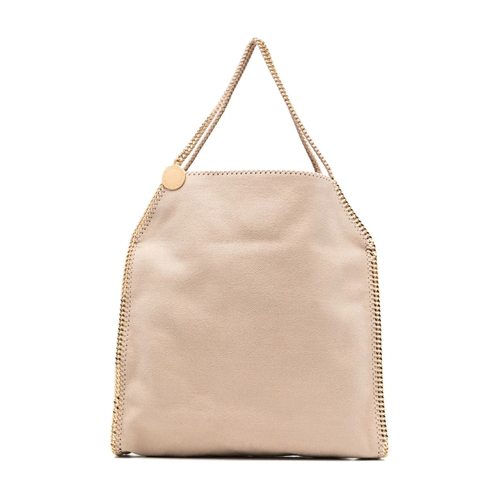 Stella Mccartney Beige Verborgen Magnetische Sluiting Tas Beige Dames
