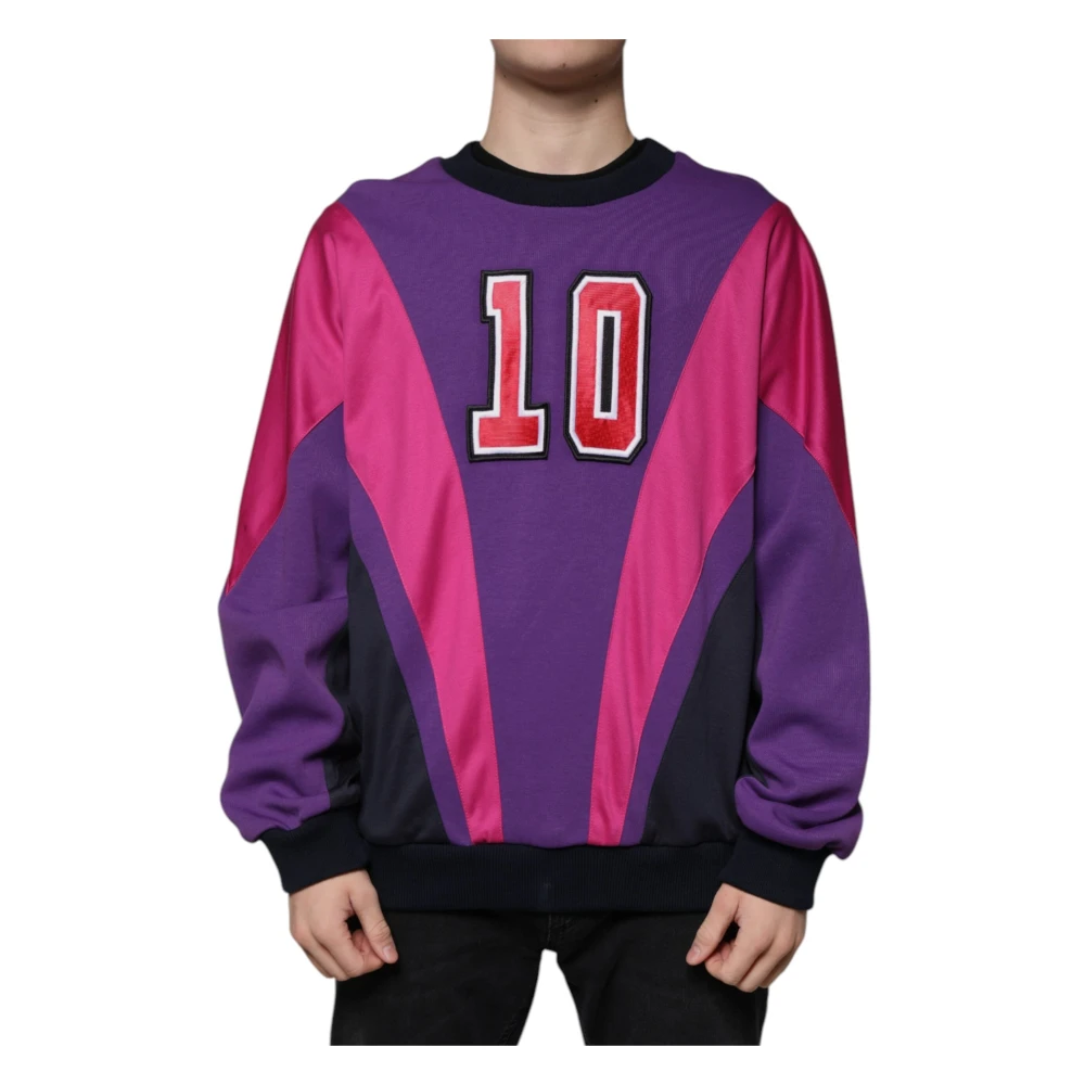 Dolce & Gabbana Men's Multicolor Pullover Jumper - Sweatshirts - 2XL - Sweatshirts & Hoodies