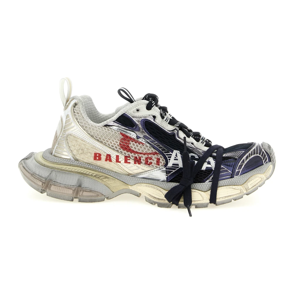 Balenciaga 3XL Split Logo Sneaker Heren Schoenen Veelkleurig Multicolor