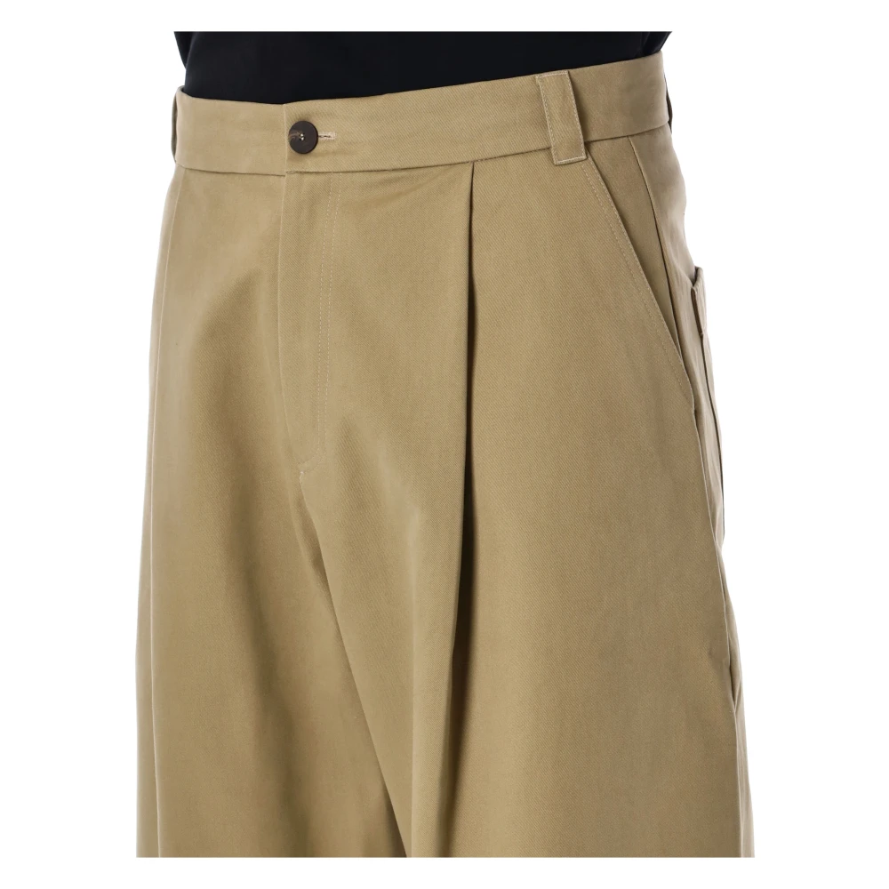 Studio Nicholson Trousers Beige Heren