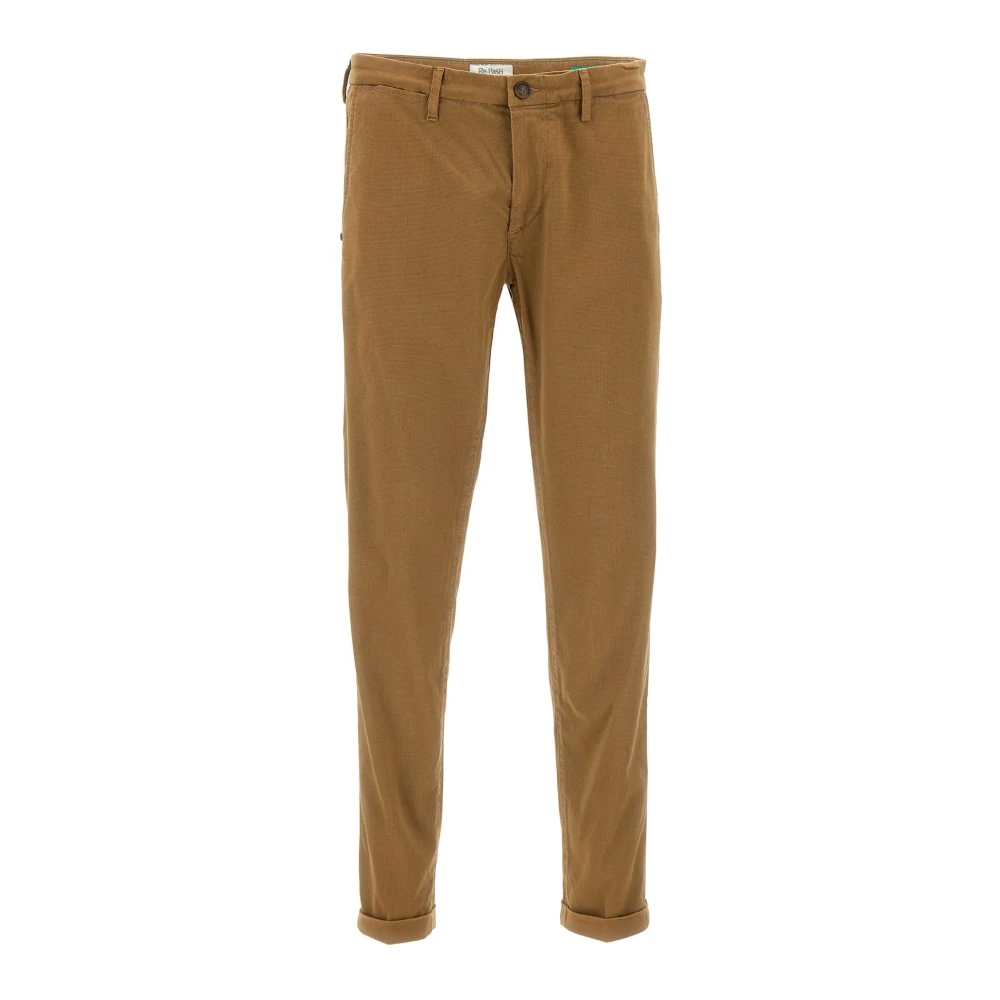 Re-Hash Bruine Casual Broek Brown Heren