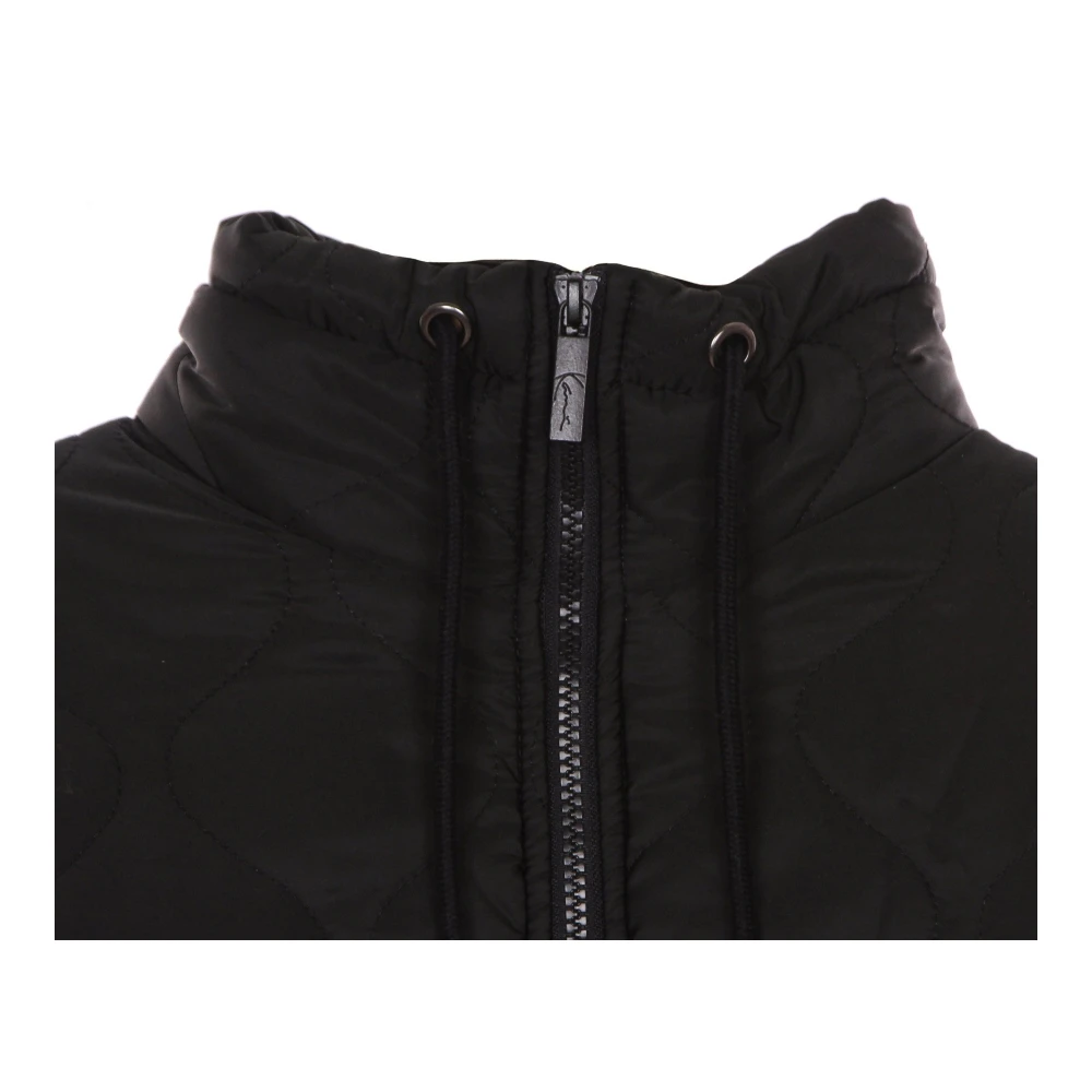 Karl Kani Gewatteerde Blok Teddy Windrunner Jas Beige Heren