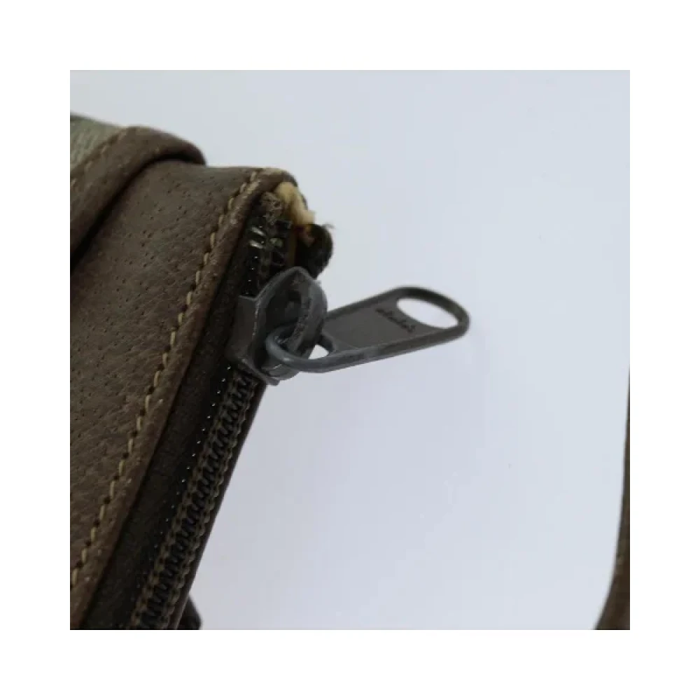 Gucci Vintage Pre-owned Canvas gucci-bags Beige Dames