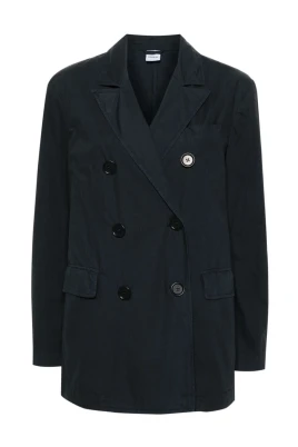 Blå Blazer för en stilren look