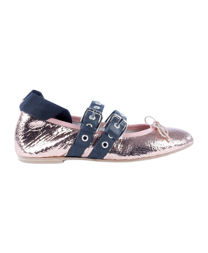 metallic-leather-ballerina-with-bow-detail