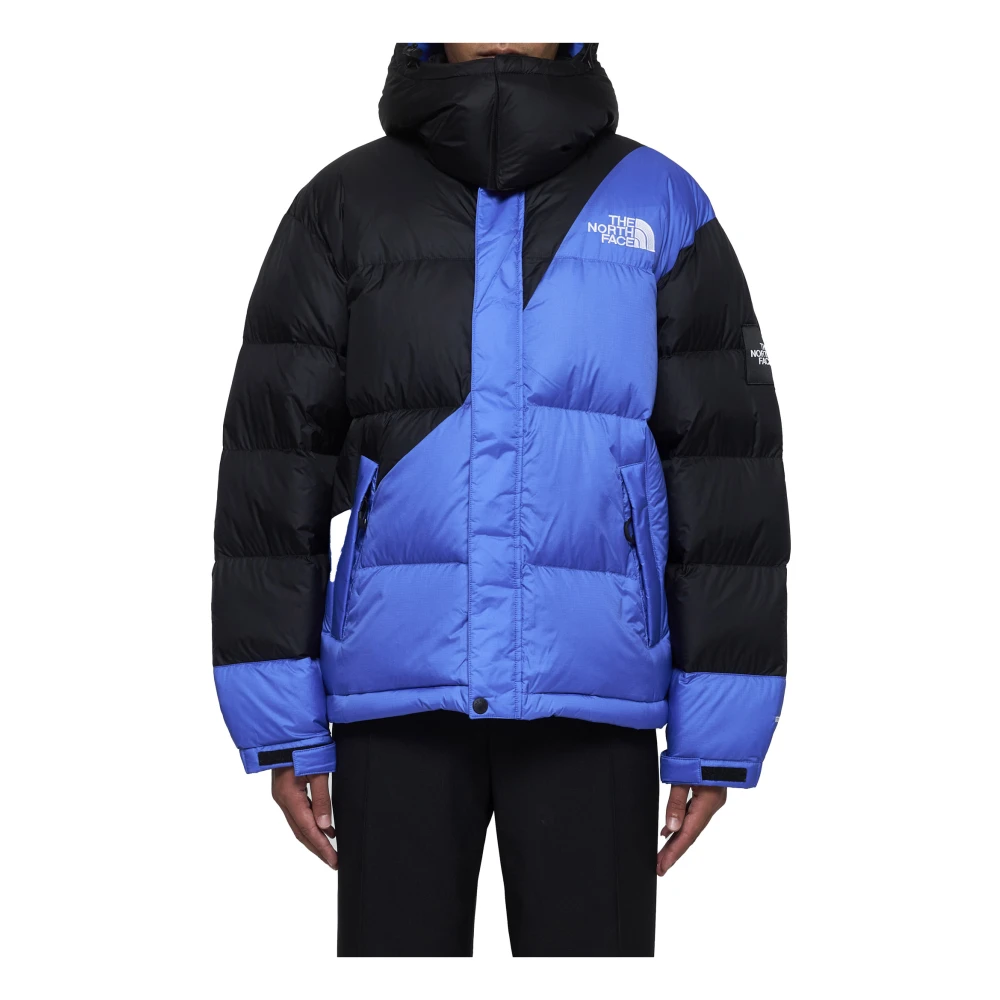 The North Face Gewatteerde Pufferjas met Capuchon Blue Heren