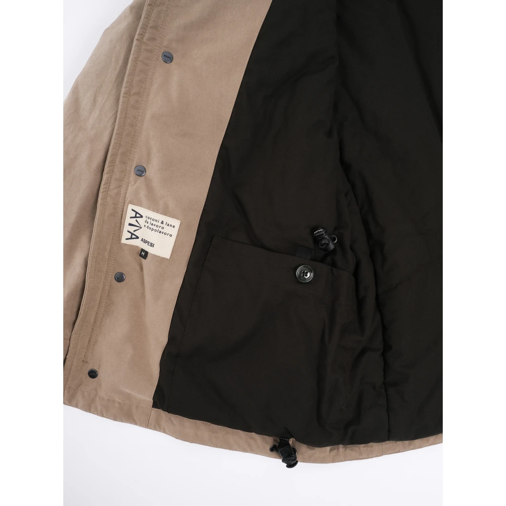 Aspesi Jacket Brown Heren