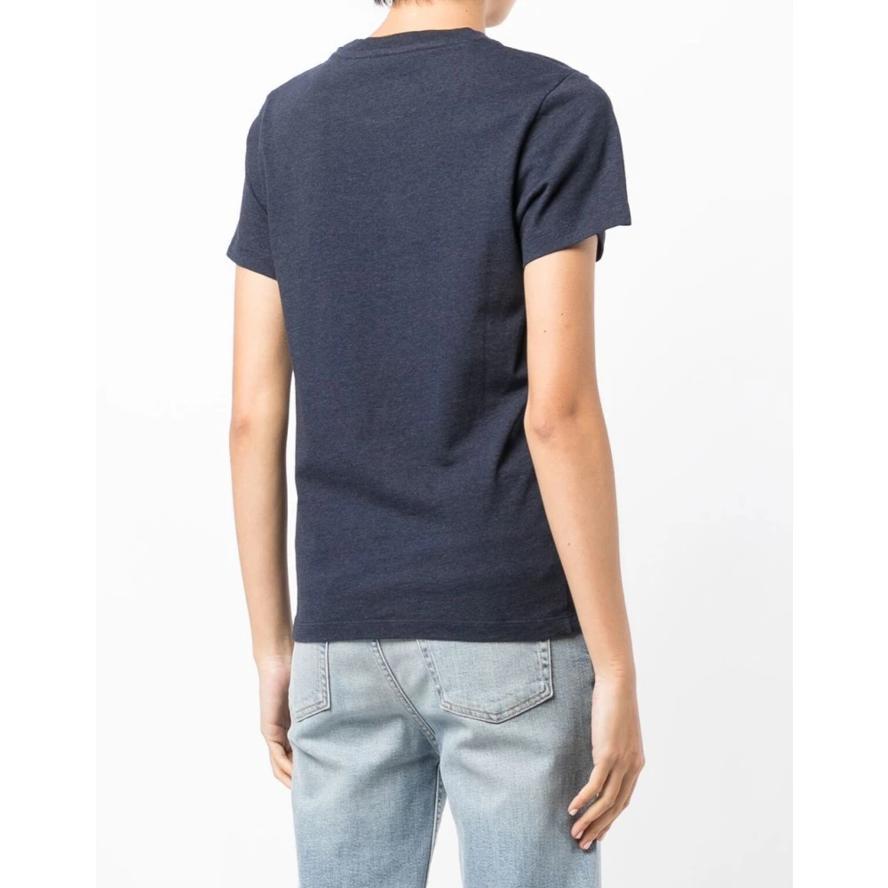 Maison Kitsuné Tops Blue Dames