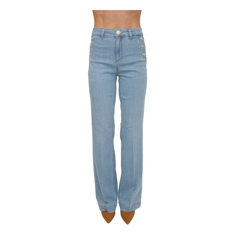 Liu Jo Femme Bleu Jeans, Taille: W29 Pantalon En Denim