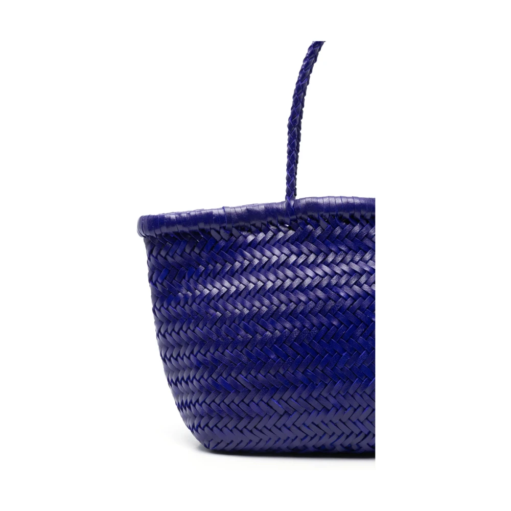 Dragon Diffusion Paarse Gevlochten Top Handtas Purple Dames