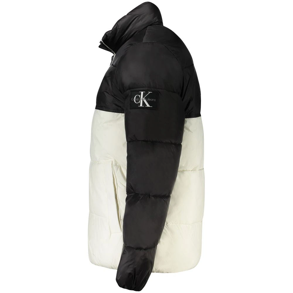 Calvin Klein Witte Polyester Jas Multicolor Heren