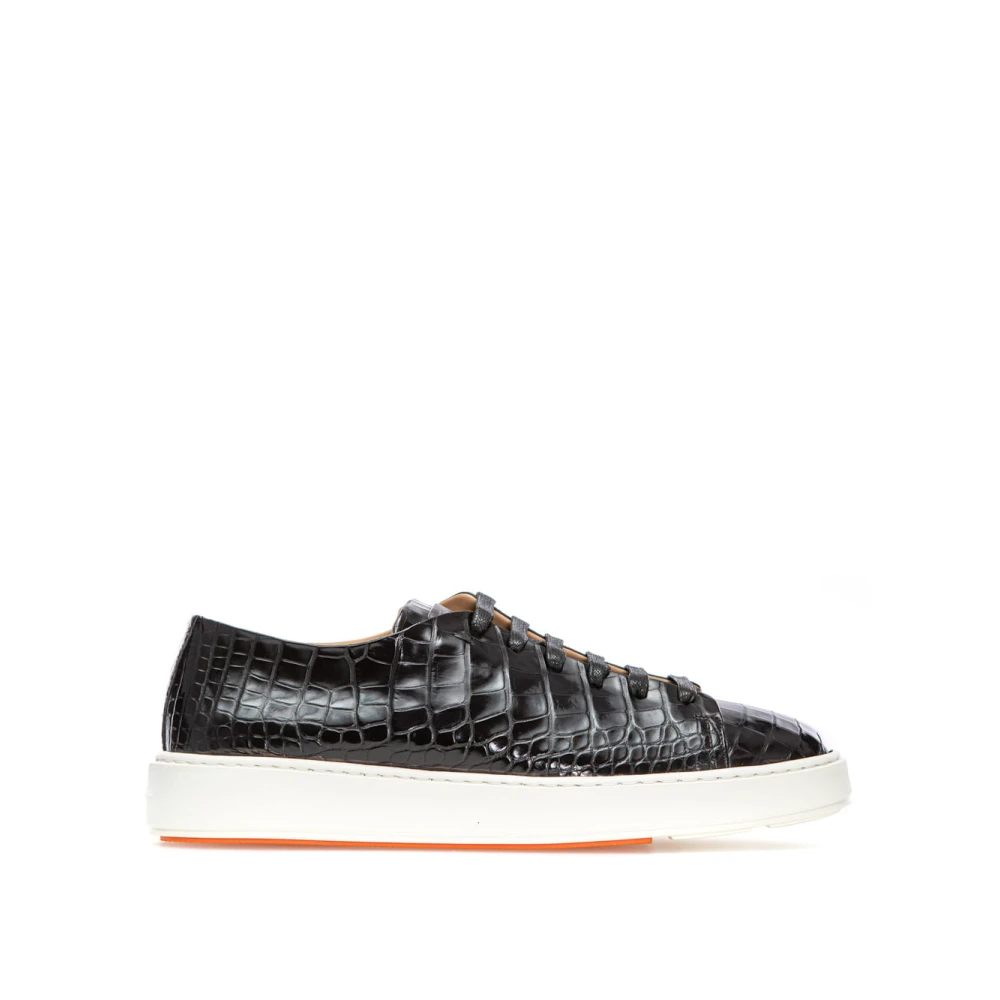 Santoni Stilrena Sneakers Black, Herr