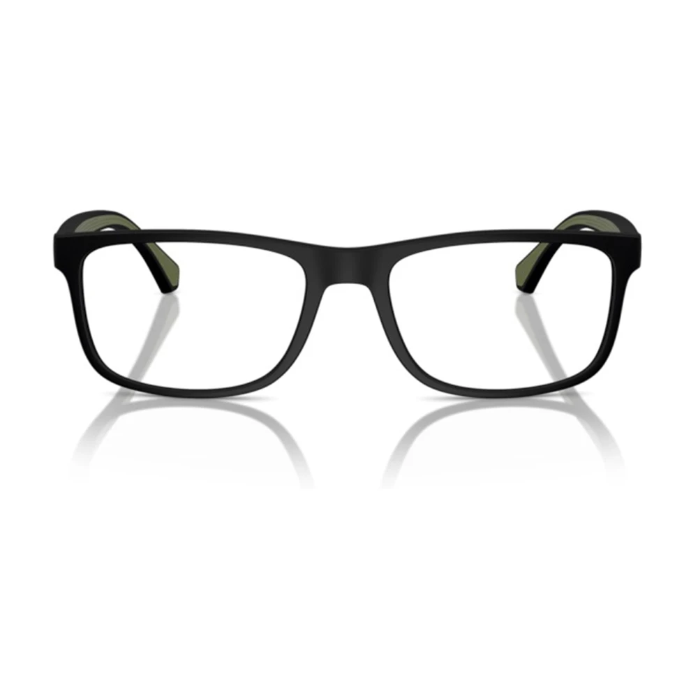 Emporio Armani Stedelijke Lichtgewicht Optische Bril Blue Heren
