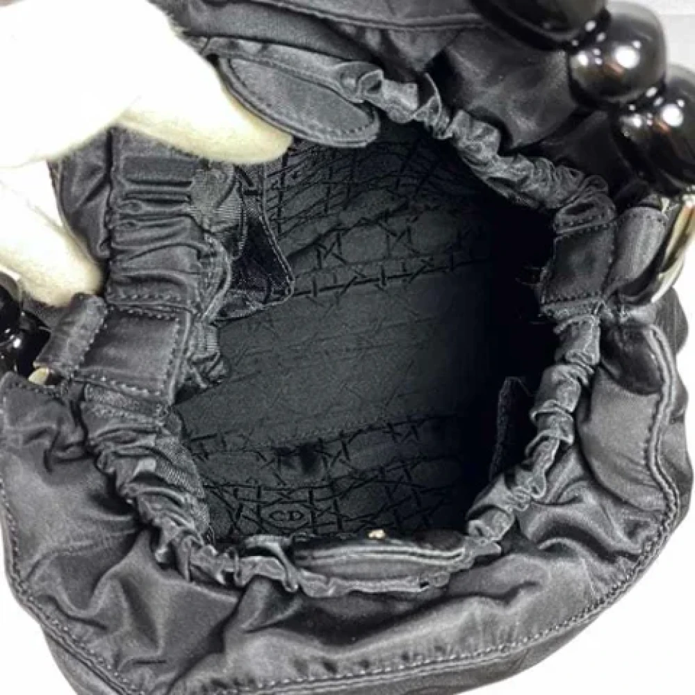 Dior Vintage Pre-owned Nylon dior-bags Black Dames