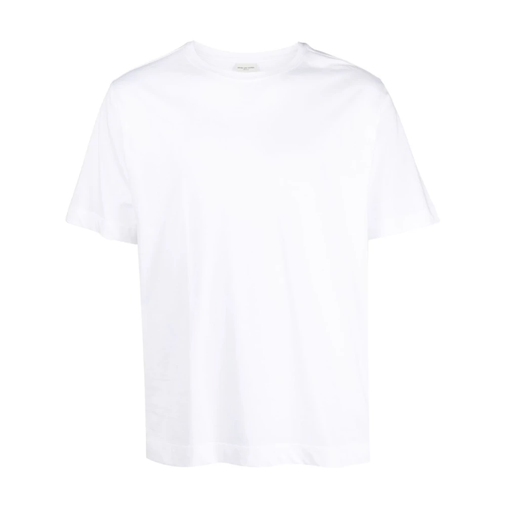 Dries Van Noten Witte Hertz 7600 M.k. T-Shirt White Heren