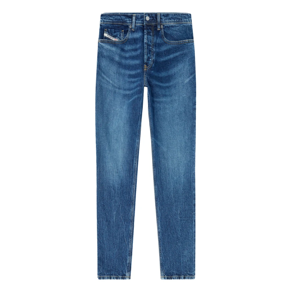 Diesel , Straight Fit Jeans, Male, Blue, W36, 2023 D-Finitive L30 Co Straight Jeans