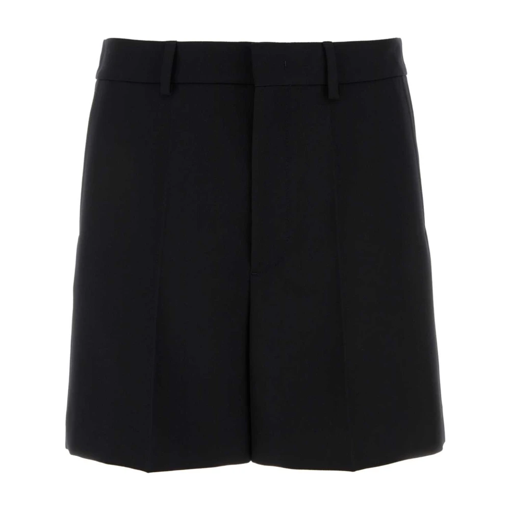 Valentino Garavani Men's Black Bermuda Shorts - Casual Shorts - M - Shorts