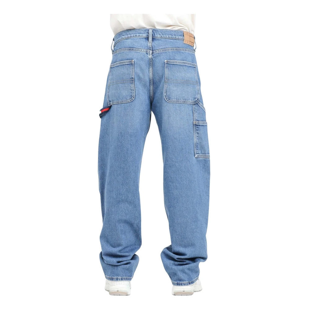 Tommy Jeans Cargo denim jeans voor heren Blue Heren