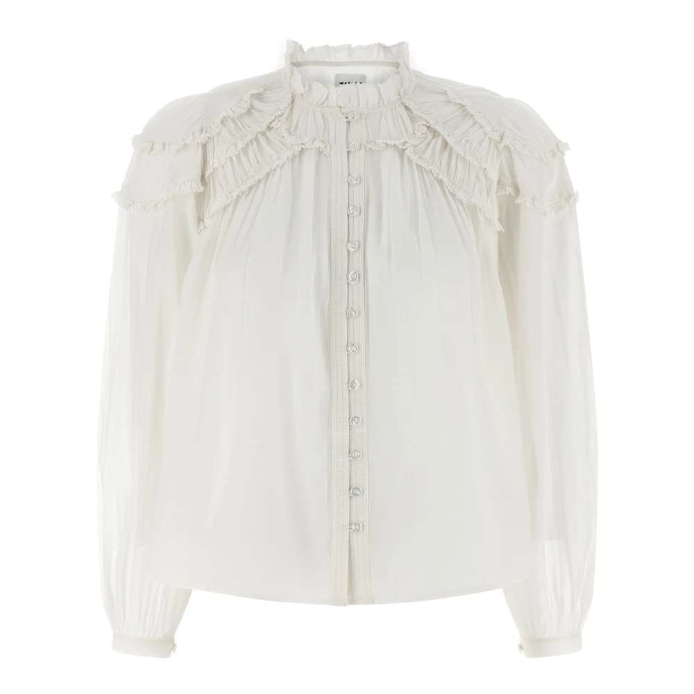 Marant Étoile Women's White Blouses, M, Christa Blouse