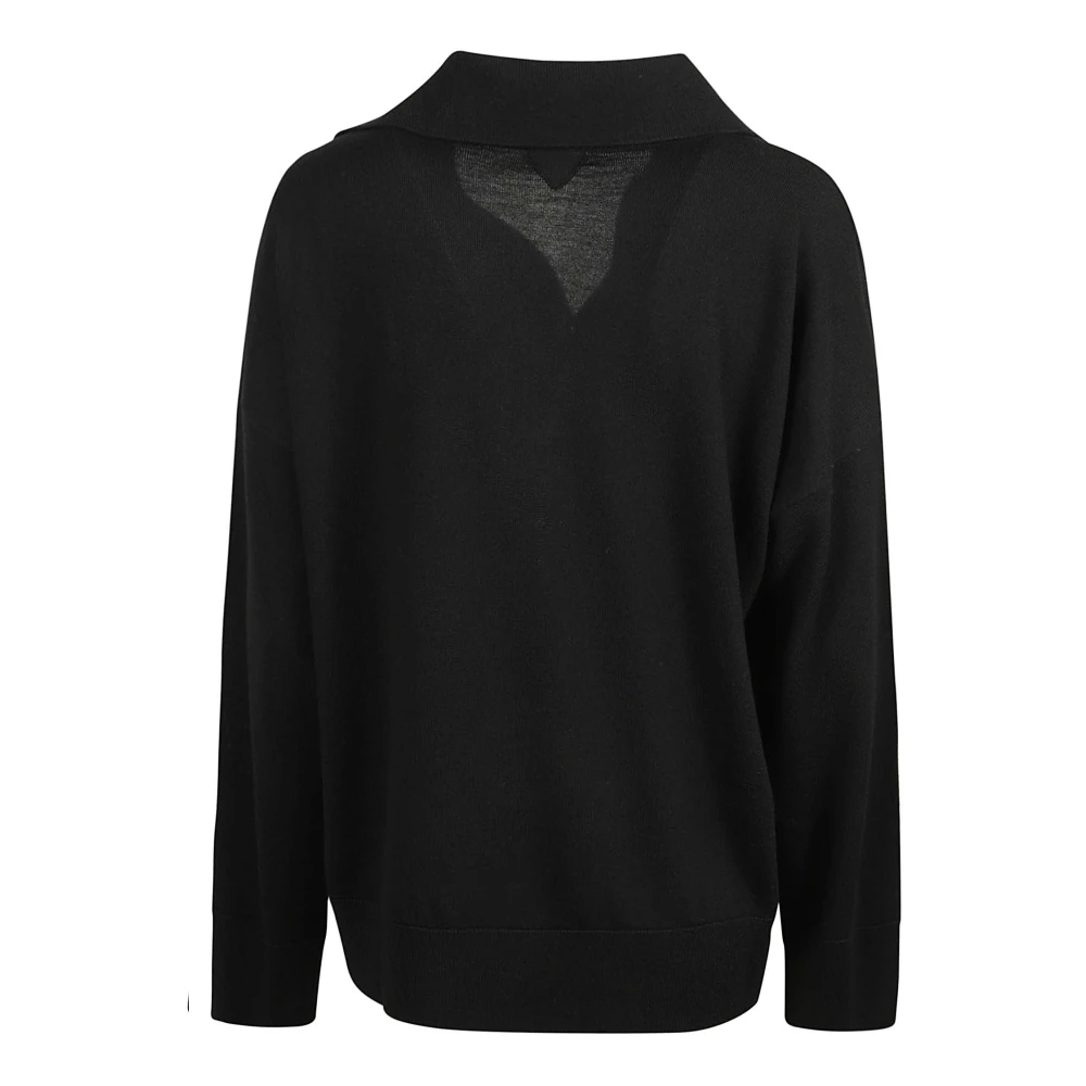Bottega Veneta Zwarte Sweater Collectie Black Dames