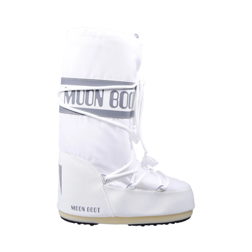 Moon Boot , Winter Boots, Female, White, 2 Uk, Icon Nylon Boot