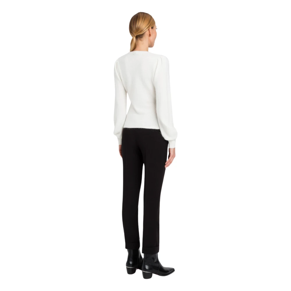 Twinset Zwarte Broek voor Vrouwen Black Dames