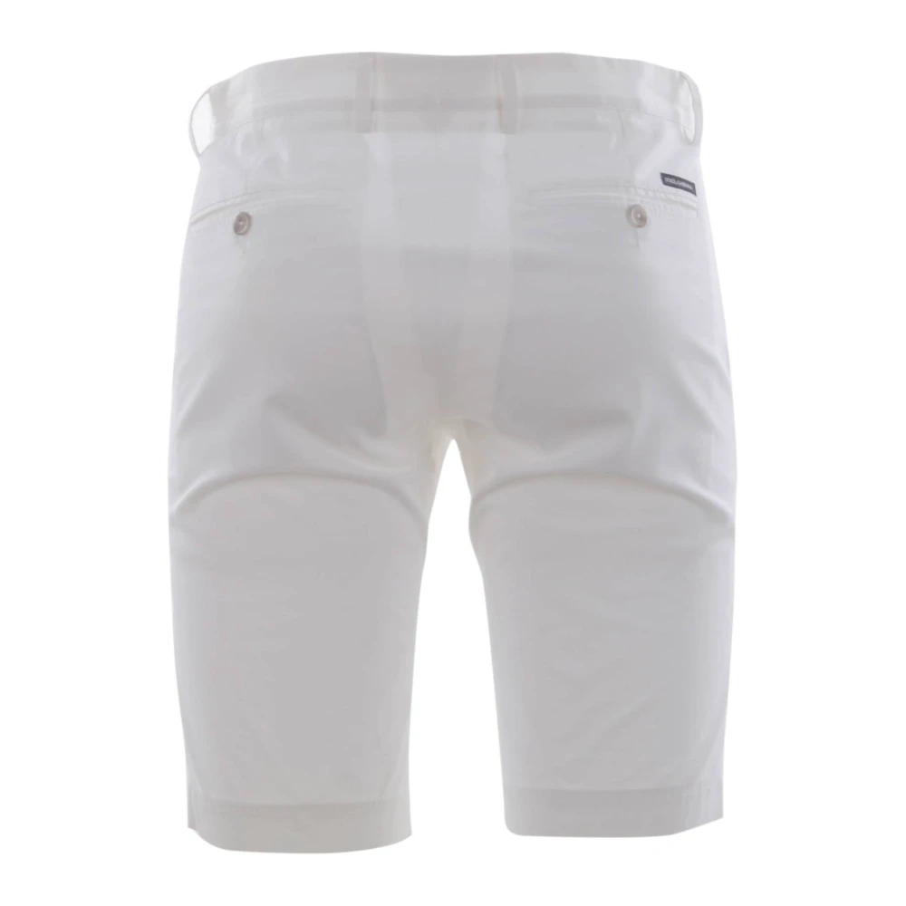 Dolce & Gabbana Heren Bermuda Shorts White Heren