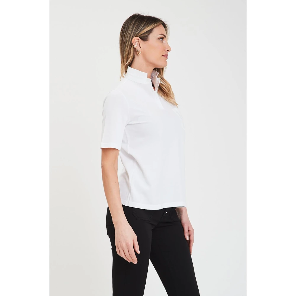 Gran Sasso Polo Shirt met Zak White Dames