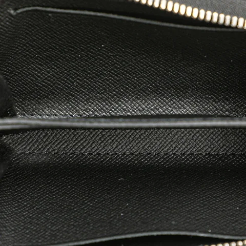 Louis Vuitton Vintage Pre-owned Leather wallets Black Dames