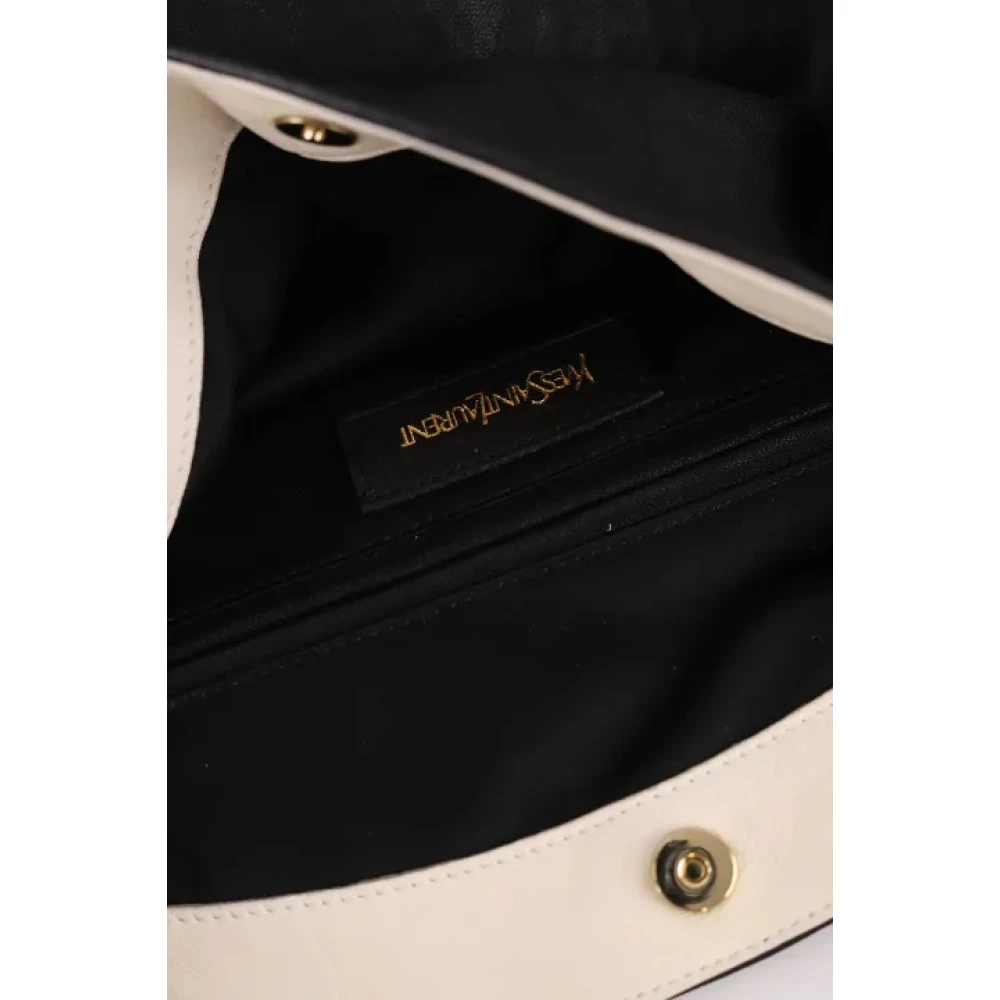 Yves Saint Laurent Vintage Pre-owned Leather handbags Black Dames