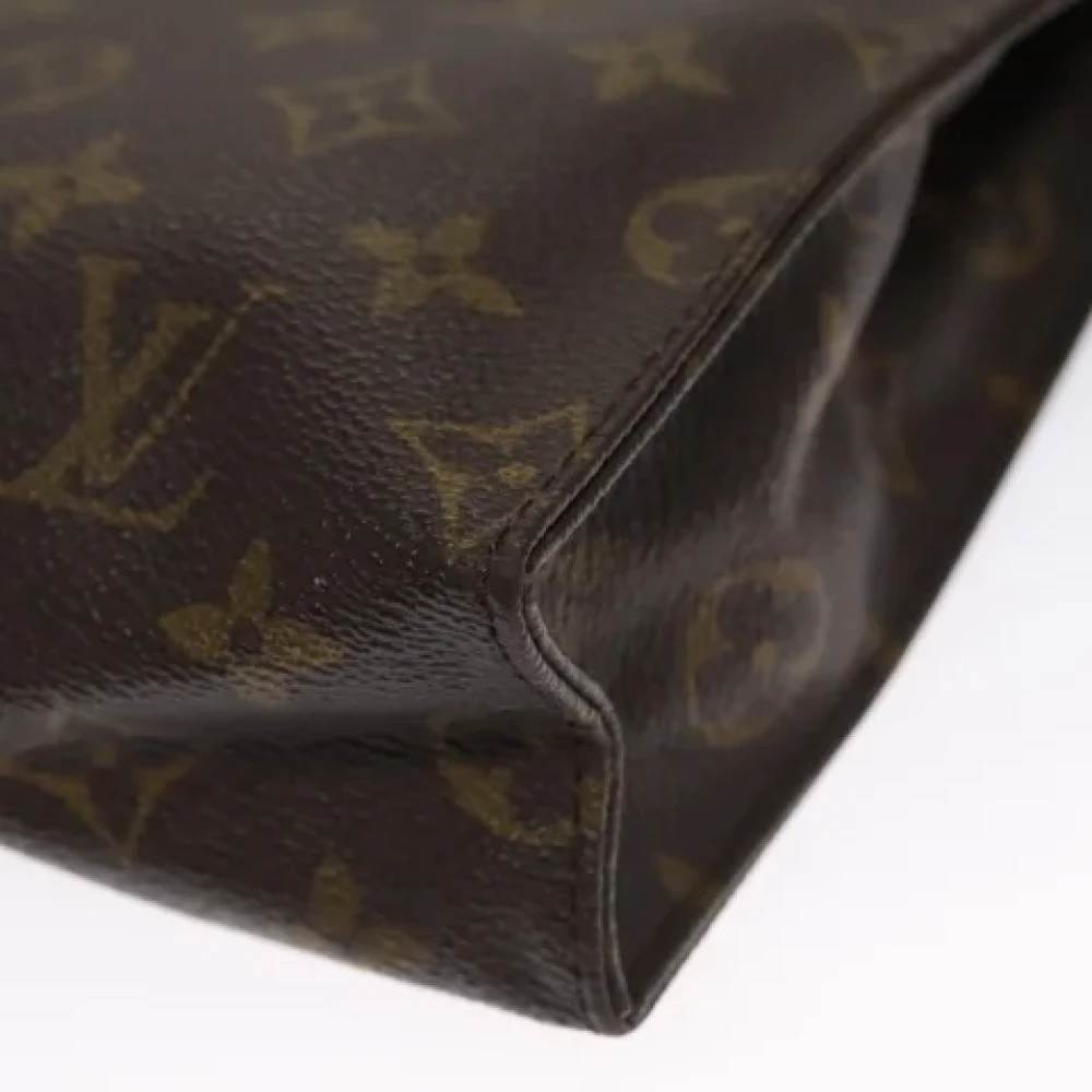 Louis Vuitton Vintage Pre-owned Canvas clutches Brown Dames
