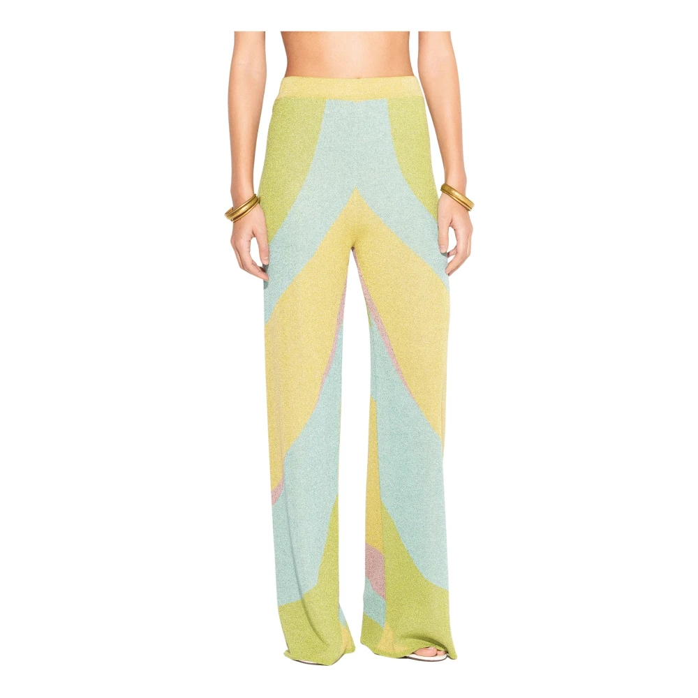 Akep Donna Multicolor - Wide Pantaloni - Trousers - E - S