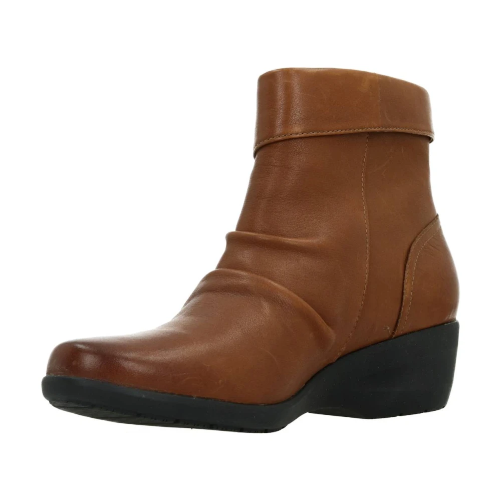 Clarks Ankle Boots Brown Dames