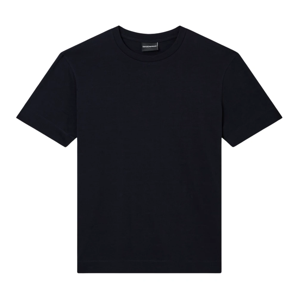 Emporio Armani Men's Blue T-Shirts, Xl, Short Sleeve T-Shirts