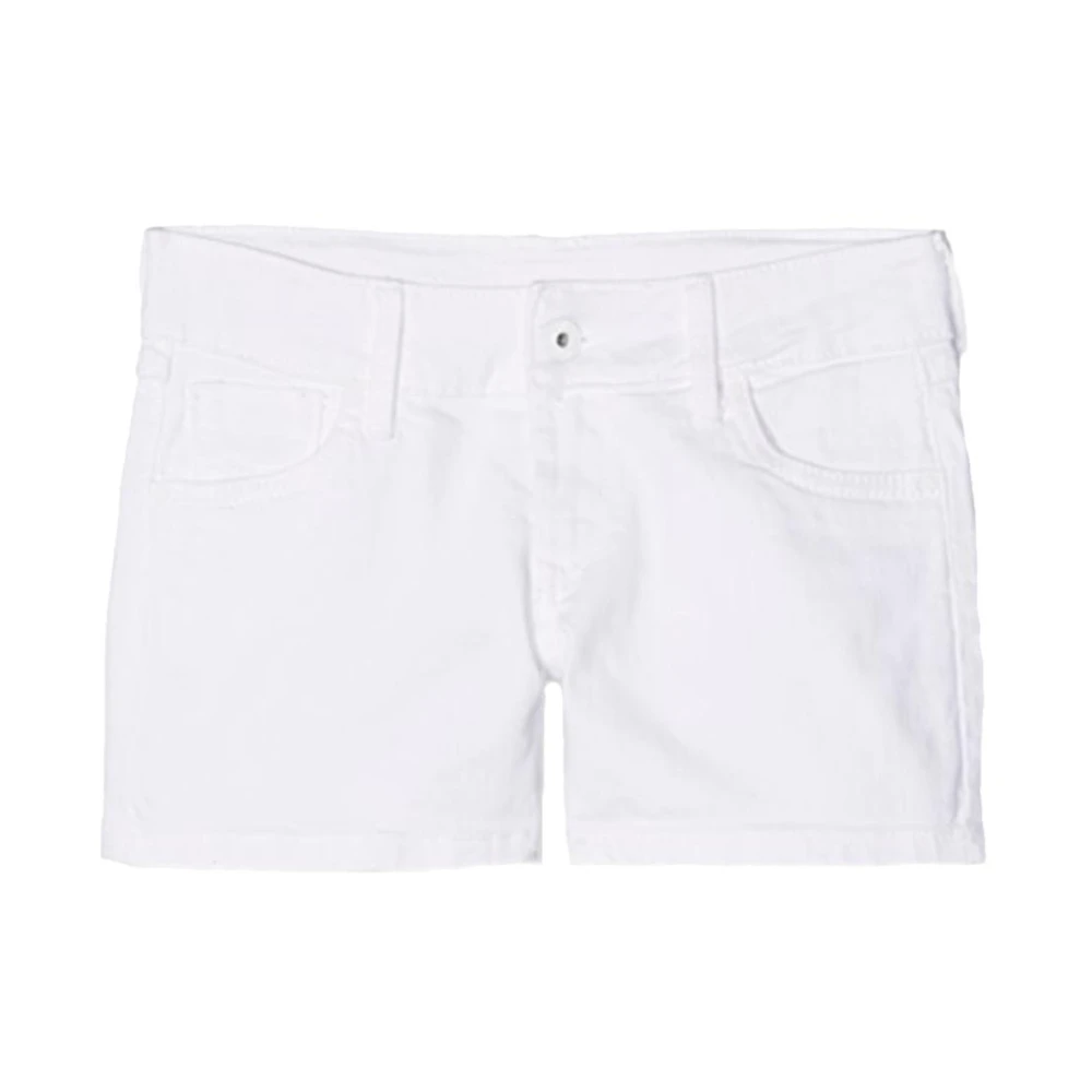 Pepe Jeans Shorts White, Flicka