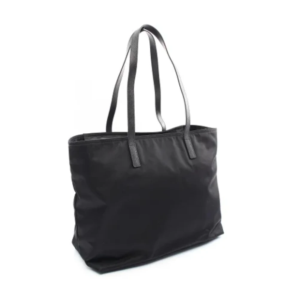 Prada Vintage Pre-owned Leather prada-bags Black Dames