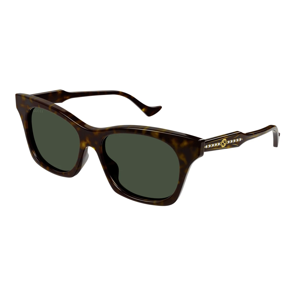 Gucci Women's Brown Sunglasses, 55 Mm, Squared Sunglasses