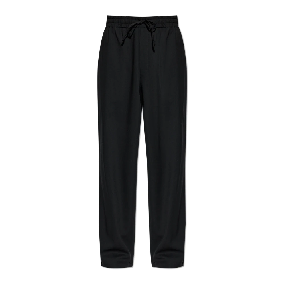 Ami Paris Uomo Nero Pantaloni, S, New,