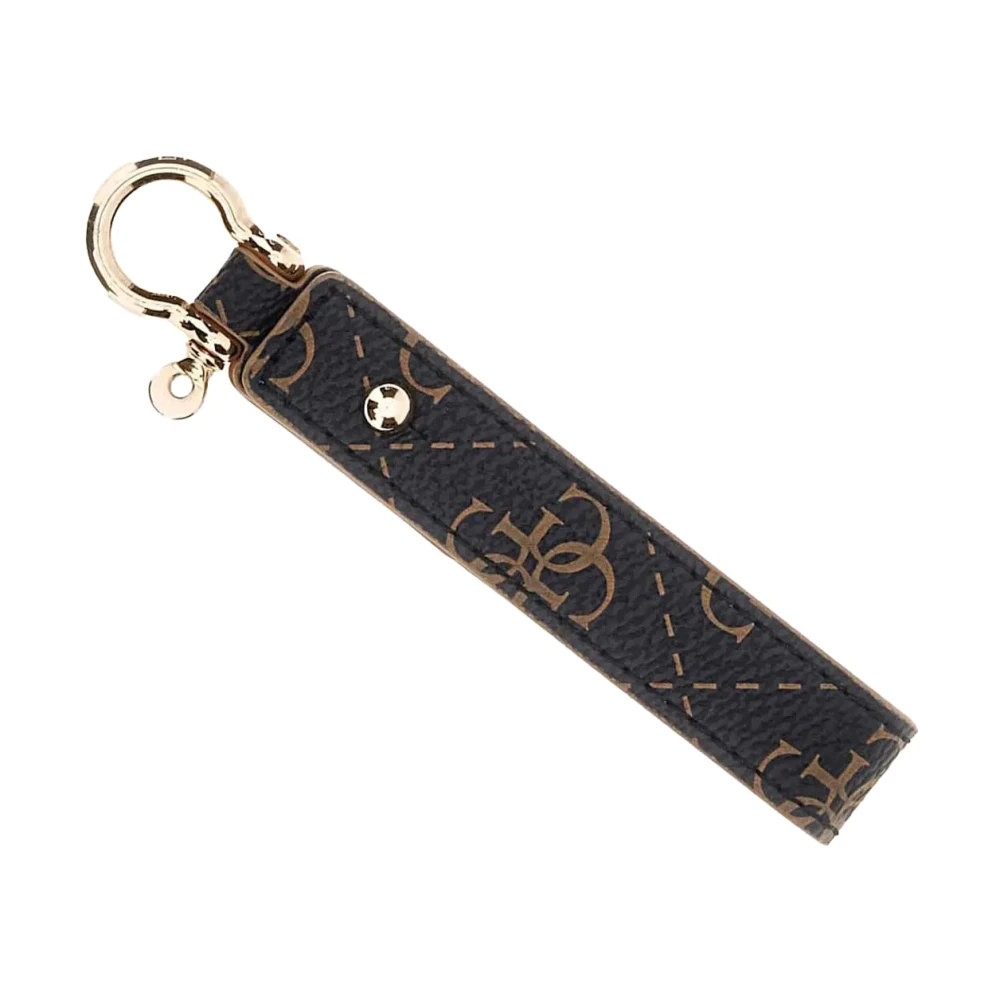 Guess Women's Brown Keychains, One Size, Portachiavi