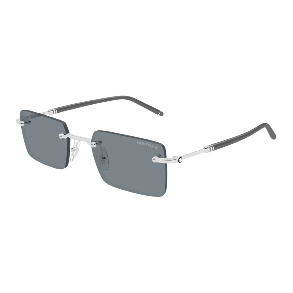 Montblanc Men's Gray Sunglasses, 53 Mm, Sunglasses