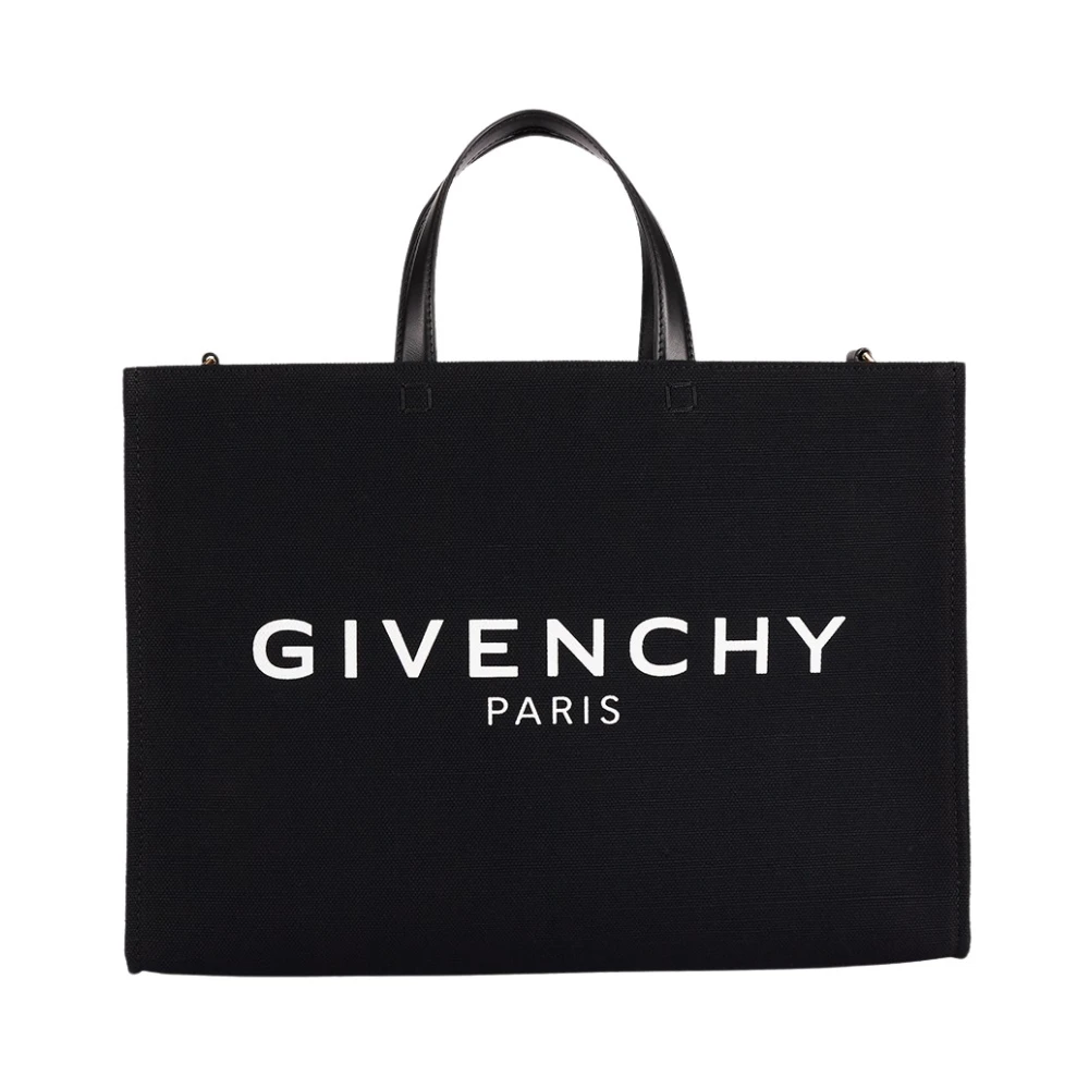 Givenchy Zwarte G Mini Canvas Tote Bag Black Dames