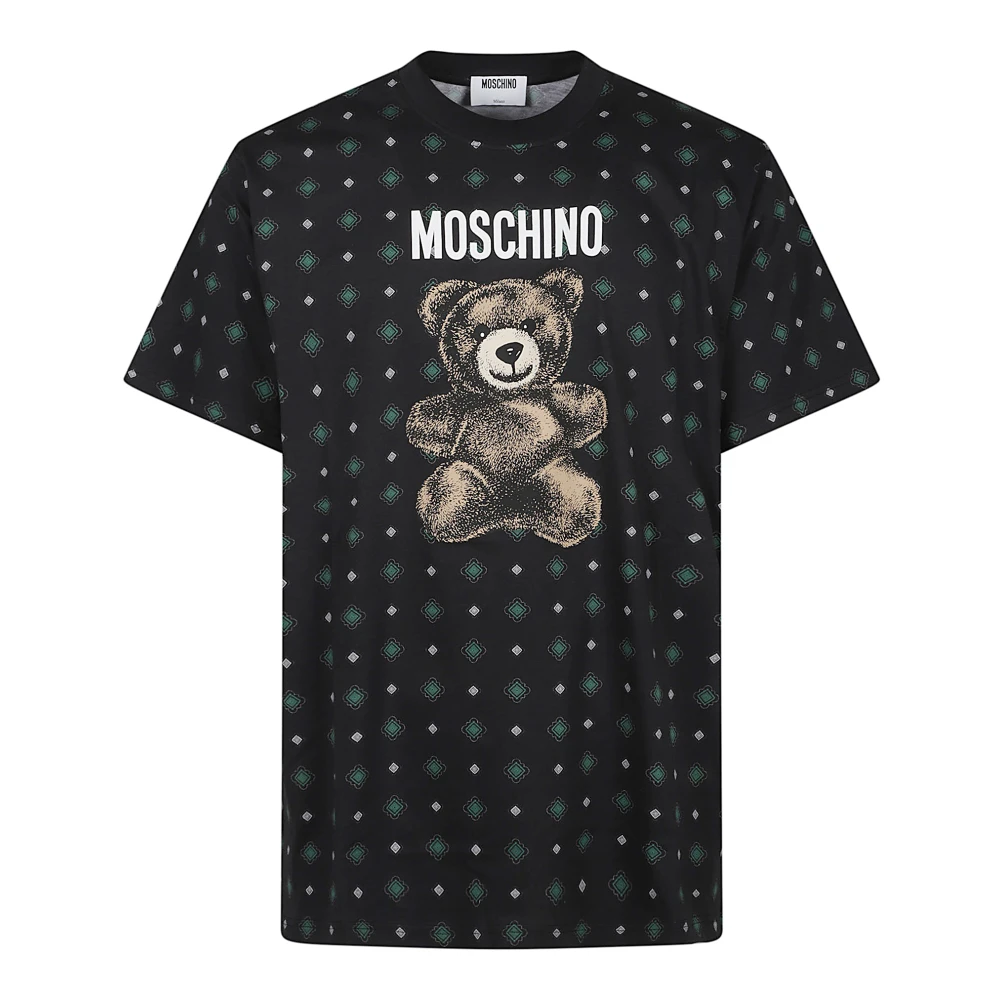 Moschino Hombre Negro Camisetas, Talla: M
