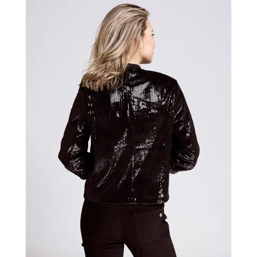 Zhrill Stijlvolle Jas Zj524576 Zhdals Black Dames