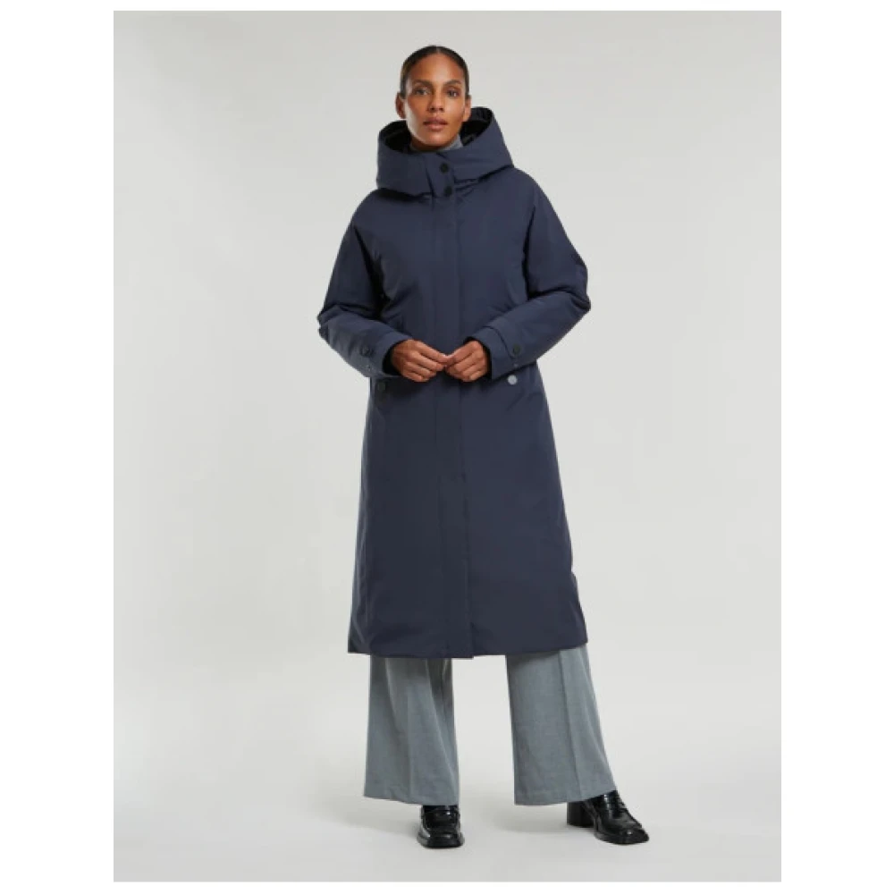 Creenstone Waterdichte Parka Enite 3-in-1 Ontwerp Blue Dames